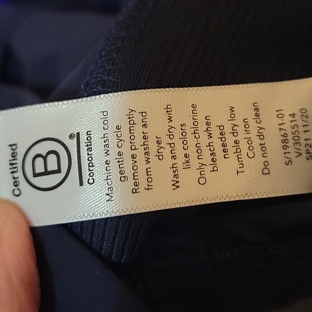 Athleta Navy Brooklyn Ankle Pants - Picture 8 of 9